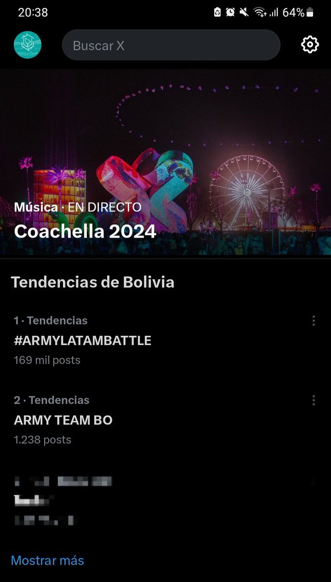 [Tendencias Bolivia 🇧🇴]

¡Y por la batalla entre países latam, ocupamos el Top 2 en x!

1. #ARMYLATAMBATTLE 
2. ARMY TEAM BO

Que siga el stream 😎