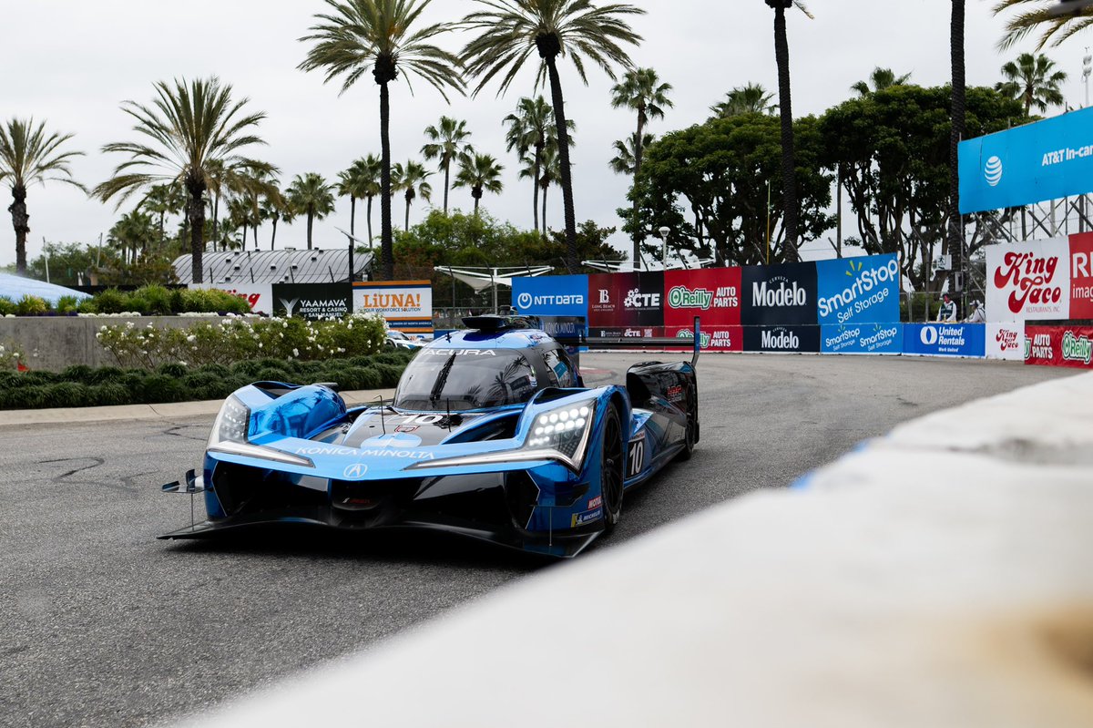 Solid results for our GTP teams in Long Beach Qualifying. 💪 P8 - No. 10 Konica Minolta Acura ARX-06 P6 - No. 40 DEX Imaging Acura ARX-06 #WTRAndretti // #Acura // #KMSports // #DEXRacing