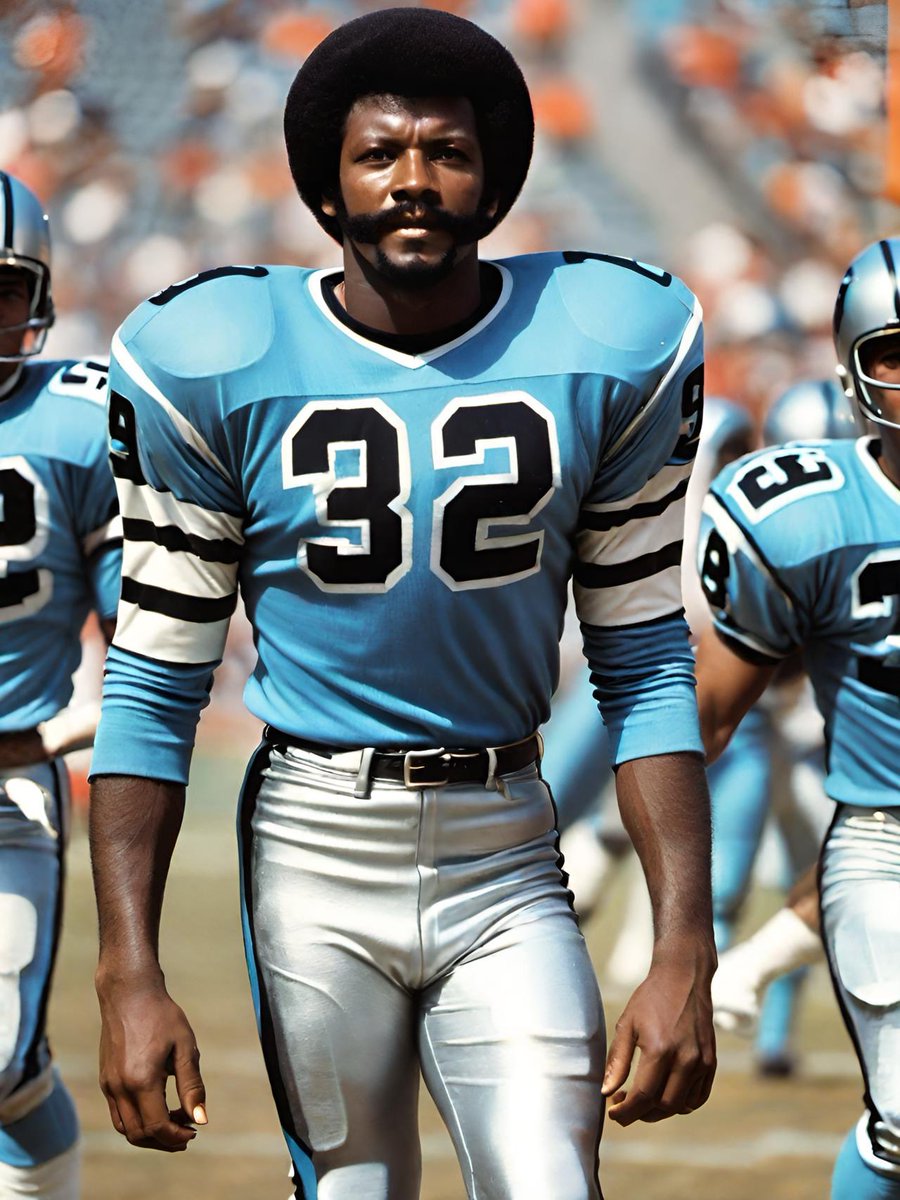 FB_Helmet_Guy's tweet image. Panthers 70s uniforms by AI. 

📷 credit: @Jaberuski