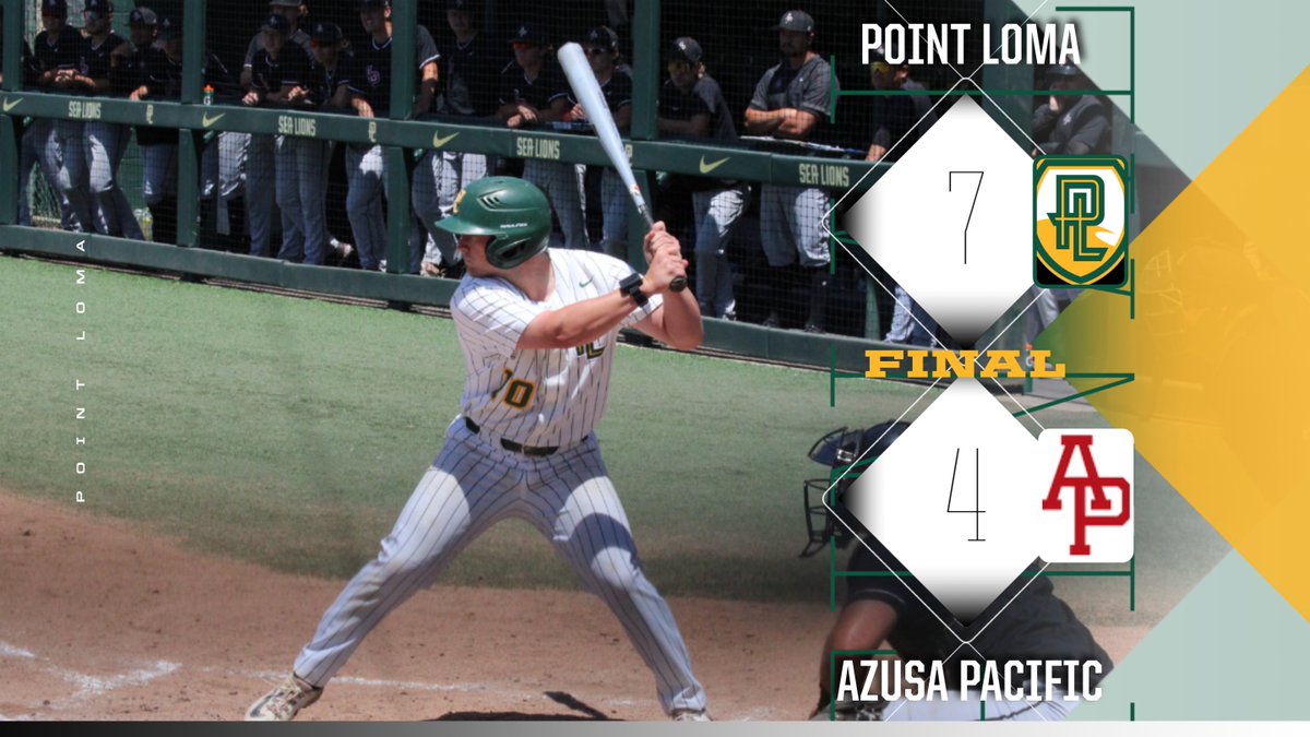 ⚾️ @PLNUBaseball caps off the evening with another win against APU!