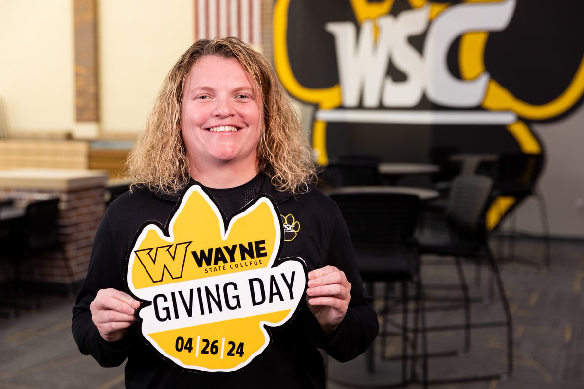 Show your love for Wayne State College Soccer on Giving Day! Mark your calendars for April 26th and help us score big for our team. Let's make a difference together! wsc.edu/givingday