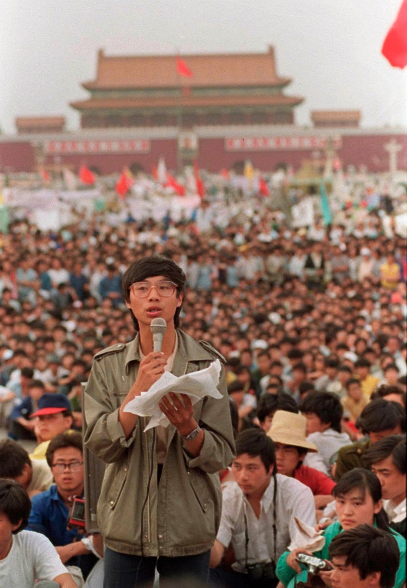 We’re coming up on the 35th anniversary of these student protests. What do Columbia, USC, and other universities canceling and arresting their own students think of Tiananmen? Which side are you on?