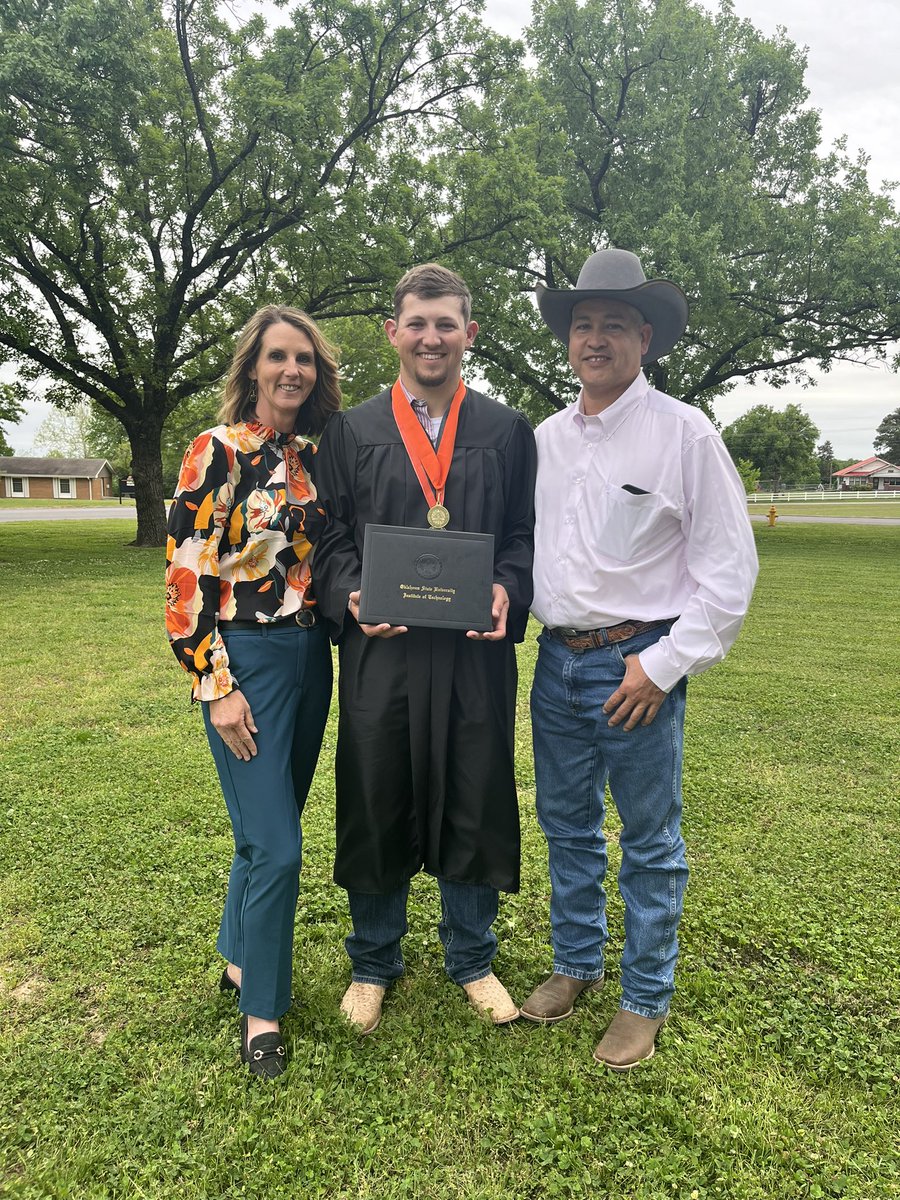 Gman graduated from OSUIT…. We are sooo proud of him !! #highvoltage#lineman