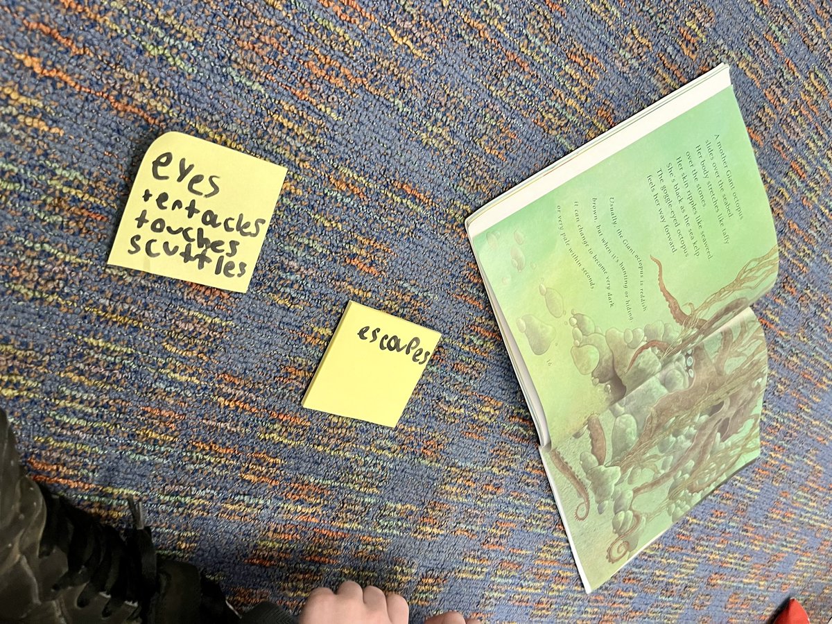 #ClearLakeIB 2nd graders are word hunters! They kept track of words they could add the ending /es/ to and then shared with partners.💛💙