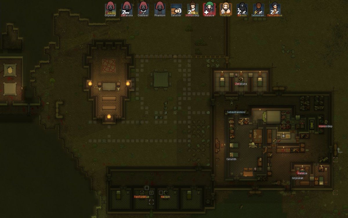 To kick off though, time for more spooky rimworld! I currently have toxic fallout, volcanic winter and a solar eclipse all at the same time... Perhaps I shouldn't have summoned those robo-demons? Live: ZiggyDLive on Twitch