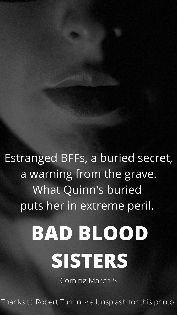 Estranged BFFs, a buried secret, a warning from the grave. What Quinn's buried puts her in extreme peril. #weekend #booktok @galvestonbooks