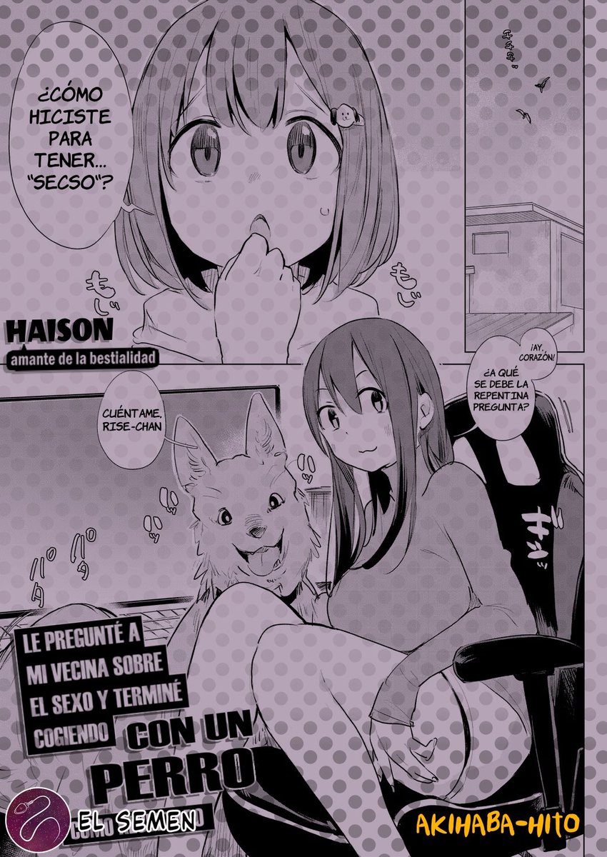 Sper_M4n's tweet photo. Ya pueden leer (Kinjo no Oneesan ni Sex no Shitsumon o Shitara Inukan Susumerareta Hanashi | Le pregunté a mi vecina sobre el sexo y terminé cogiendo con un perro como resultado)

TMOhentai: https://t.co/F3KuoNdES2

e-hentai: https://t.co/G9Kp3Ui6fM https://t.co/9pZkenK5gZ