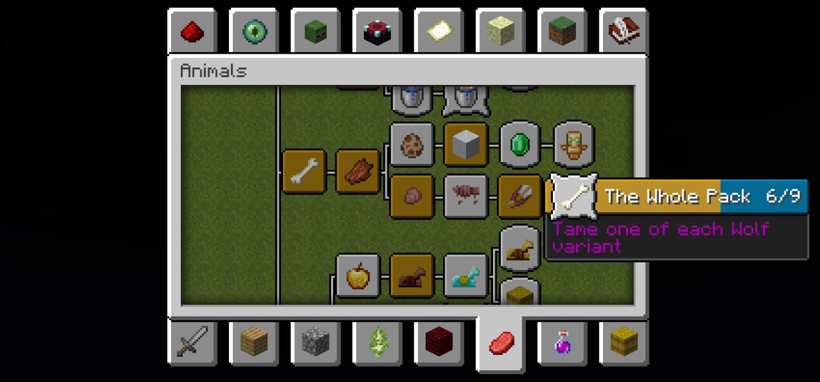 I have released the update for Minecraft 1.20.5 a bit early! It took a long time to make, but here it is!

The four new vanilla advancements have been integrated into the datapack.

You can download it in the PMC page's description at:
bit.ly/3u9BXTr