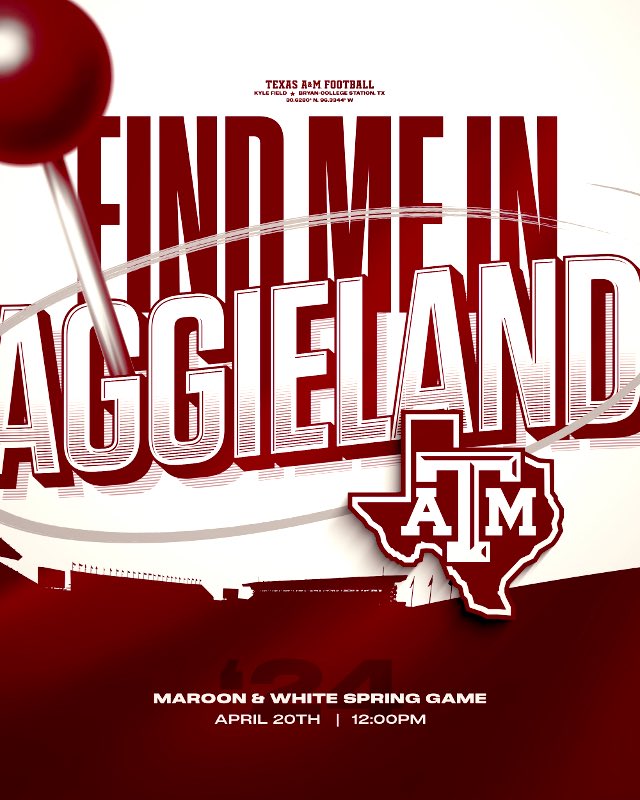 Excited To Be Attending The Texas A&M Spring Game Tomorrow Morning !! #aggieland 

@jarrettbailey12 @CoachMikeElko @SpenceChaos @CoachTMiller18 @LoganTillman @SlafkaJeff @WildkatFootball @Th3DWilliamsJr @AggieFootball @TA_Recruiting