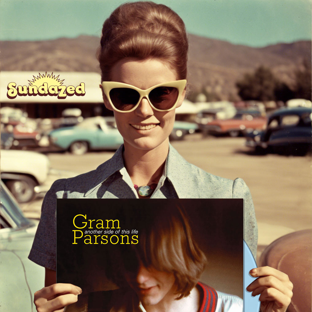 Back in stock on opaque sky blue vinyl! Featuring Parsons, singing and playing acoustic guitar, recorded from March 1965 to April 1966 at the home of his Winter Haven, Fla. friend Jim Carlton. Order here: sundazed.com/gram-parsons-a…