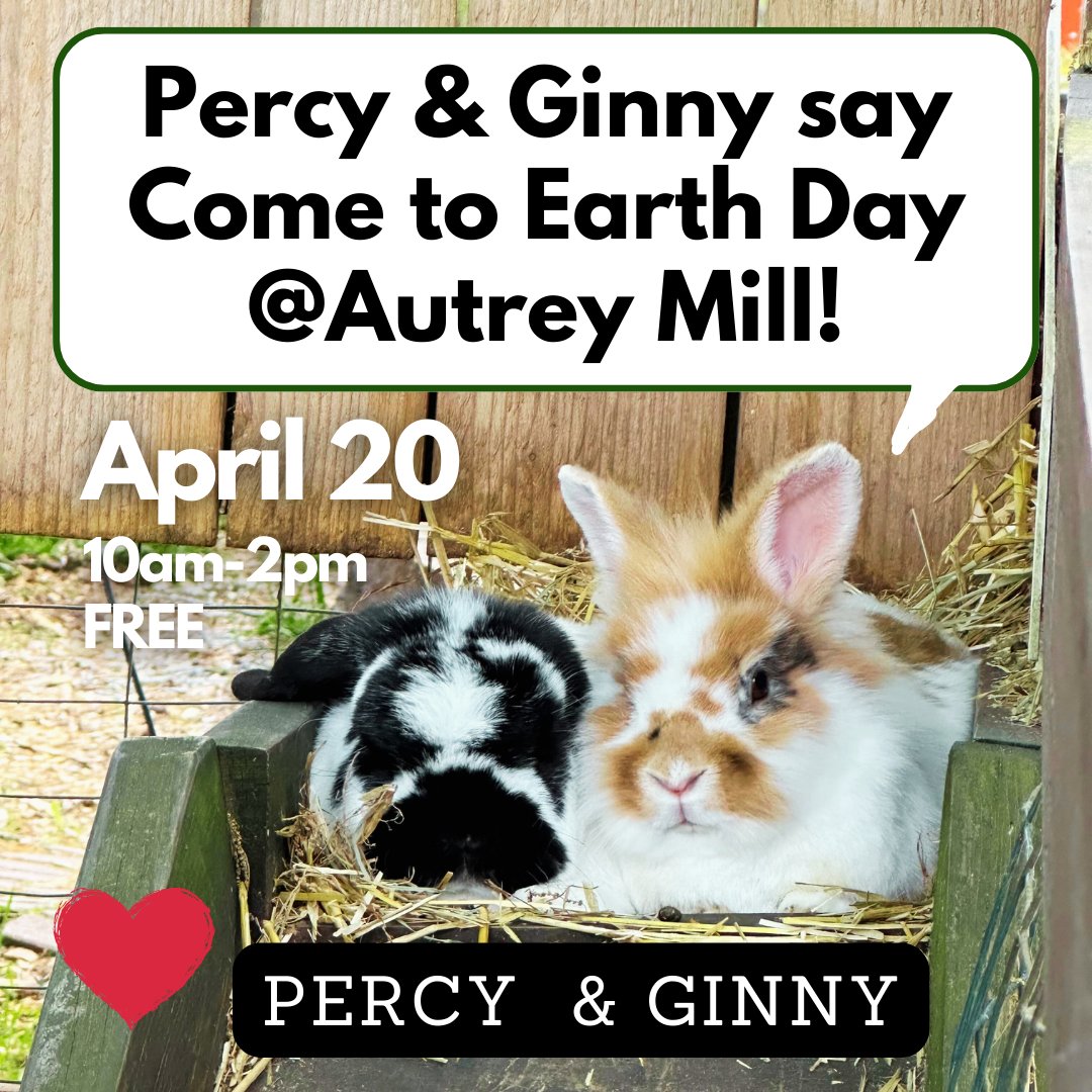 autreymill's tweet image. This event is Free!!
Saturday April 20th, 2024
10 AM – 2 PM
Autrey Mill Nature Preserve
9770 Autrey Mill Road
Johns Creek, GA 30022