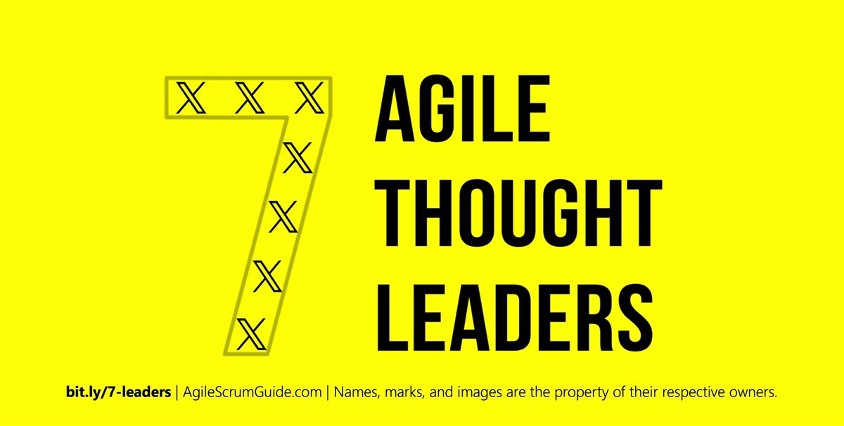 Top 7 Agile Thought Leaders to Follow on X: 2024 Report

🔗 agilescrumguide.com/blog/files/lea…

#Agile #ThoughtLeaders #AgileThoughtLeaders #AgileScrumGuide #AgileOnX #AgileOnTwitter #Follow #FollowOnX #X #AgileProjectManagement #AgileAuthor #AgileSpeaker #AgileCoach #AgileExpert #PMOX