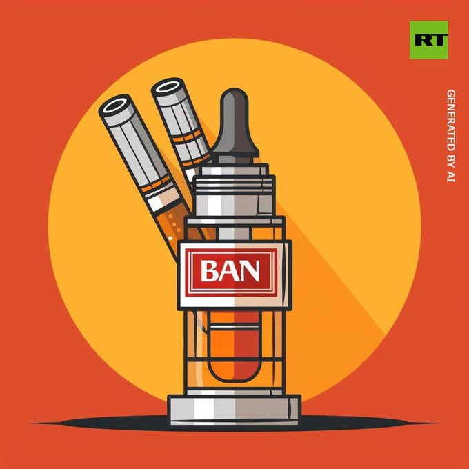 ferozwala's tweet image. #Kazakhstan bans #electronicCigarettes nationwide  

President Kassym-Jomart Tokayev signed a law that establishes a ban on the sale &amp;amp; distribution of non-smoking tobacco products, vapes, flavours and liquids for them, as well as on their advertising