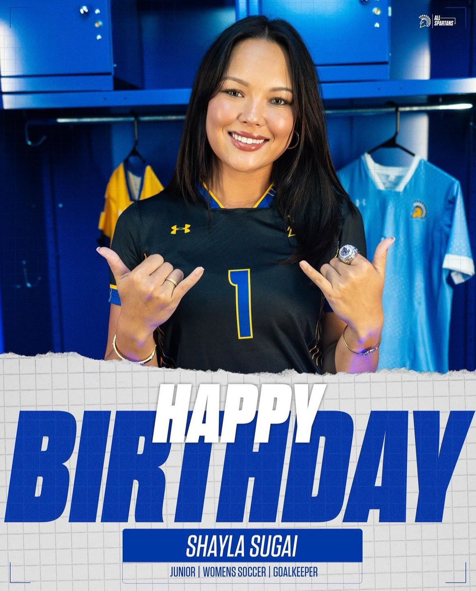 Happy Birthday Shayla Sugai! 🎉🎂🥳 #AllSpartans | #HBD