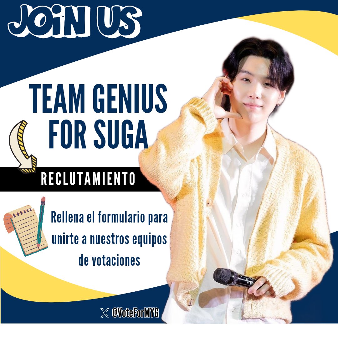 TEAM GENIUS FOR SUGA tweet media