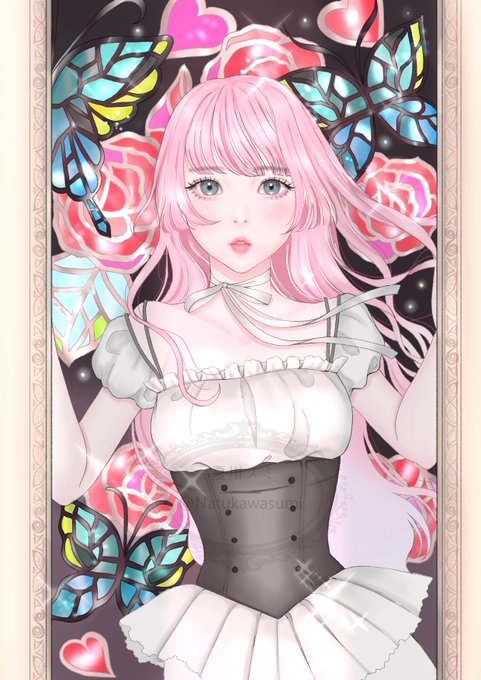 「corset flower」 illustration images(Latest)