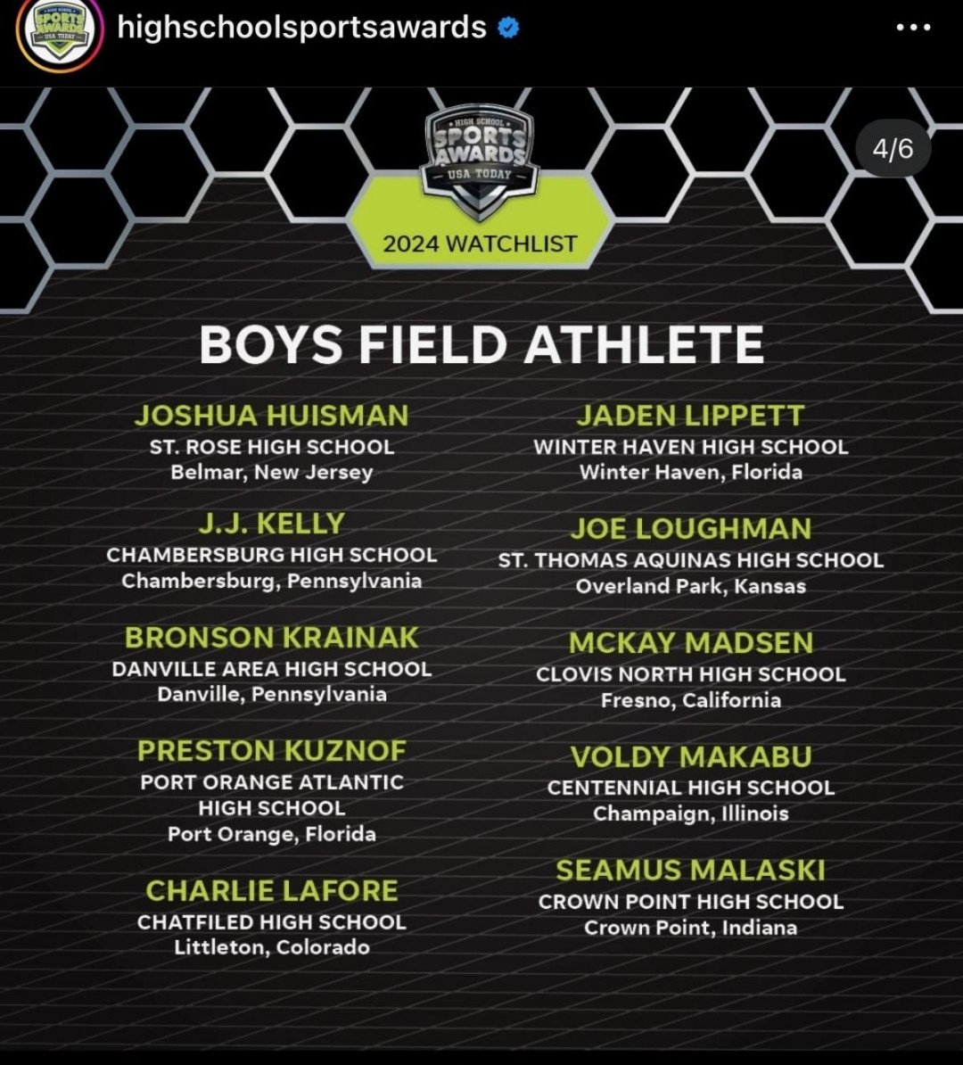 Mark Kuznof (@mkuznof) on Twitter photo <a href="/prestonkuznof/">Preston</a> is on the USA Today 2024 High School student Watch List. 1st National Award nomination and certainly not the last!!!!
#2 high school jav in the USA
66.31 PR this year
Defending FL 2A State Champ
<a href="/SharksTrack_XC/">Atlantic Sharks Track & Field•XC</a> <a href="/ChrisBoyleDBNJ/">Chris Boyle</a>
<a href="/H2_Recruiting/">Hasani (H2) | Football Recruiting</a> <a href="/prestonkuznof/">Preston</a> is on the USA Today 2024 High School student Watch List. 1st National Award nomination and certainly not the last!!!!
#2 high school jav in the USA
66.31 PR this year
Defending FL 2A State Champ
<a href="/SharksTrack_XC/">Atlantic Sharks Track & Field•XC</a> <a href="/ChrisBoyleDBNJ/">Chris Boyle</a>
<a href="/H2_Recruiting/">Hasani (H2) | Football Recruiting</a>