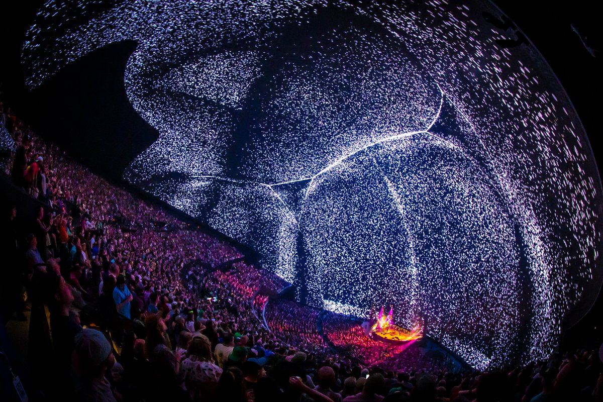 Last night marked the electrifying kickoff of <a href="/phish/">Phish</a>'s four-night run at <a href="/SphereVegas/">Sphere</a>!

On top of seeing the legendary band in the most iconic venue, fans were treated to a multi-sensory feast with cutting-edge technology and real-time mind-blowing visuals.