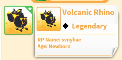 Adopt me volcanic rhino giveaway

- follow me + @svnybae
- like , rt

#adoptmegiveaway