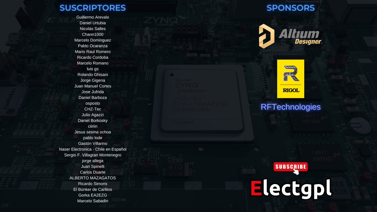 electgpl's tweet photo. Gracias a todos los Miembros y Sponsor del Canal! https://t.co/iEWx6FX7br
