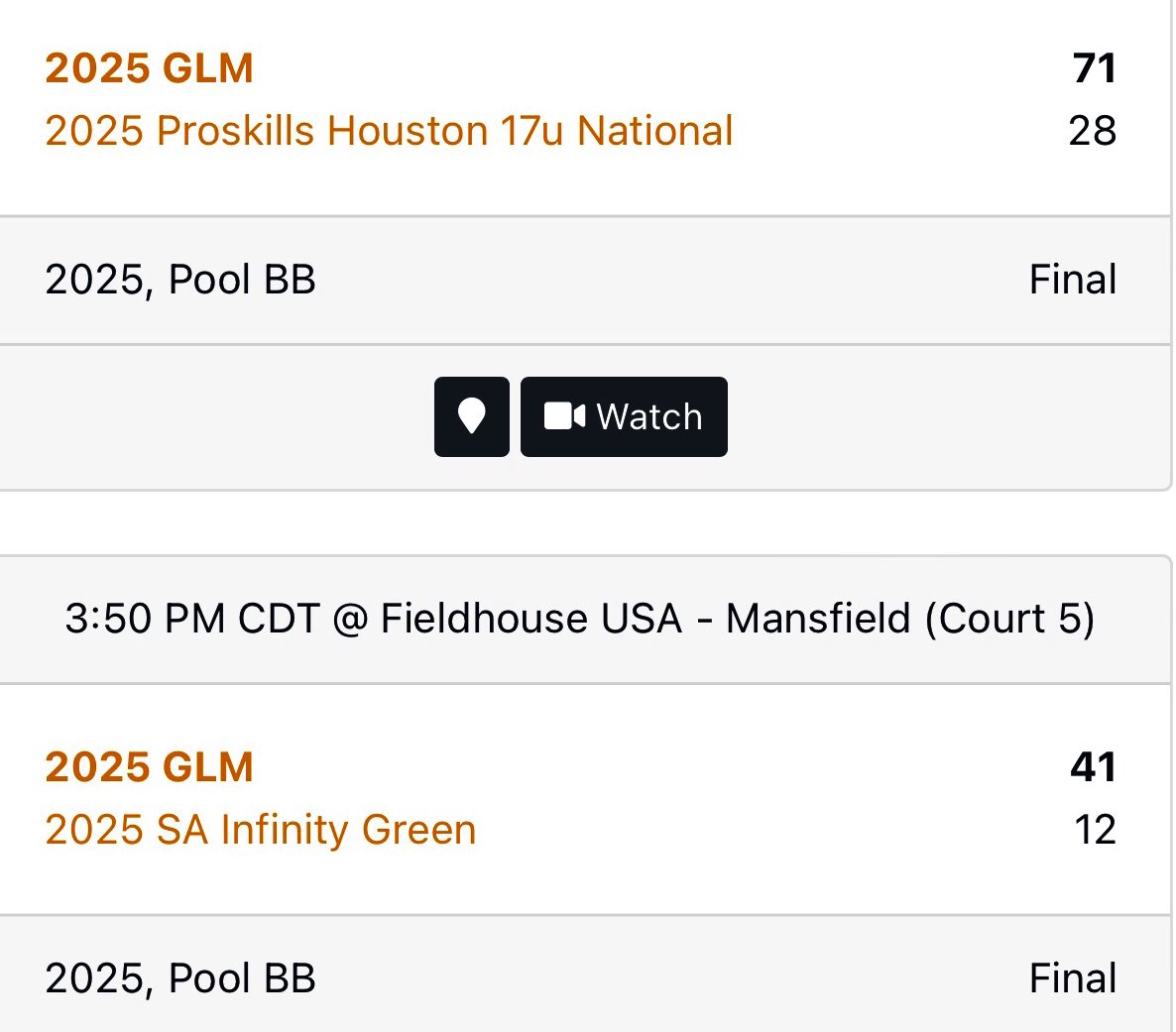 CONGRATS to Coach Clarissa Davis-Wrightsil & Georgetown Magic 17U National team on your 2 wins today at Heart of Texas vs Houston ProSkills & SA Infinity Green. Always great when our school team can be competitive vs all-star teams #MarchDoesntStartInMarch #EFND💙