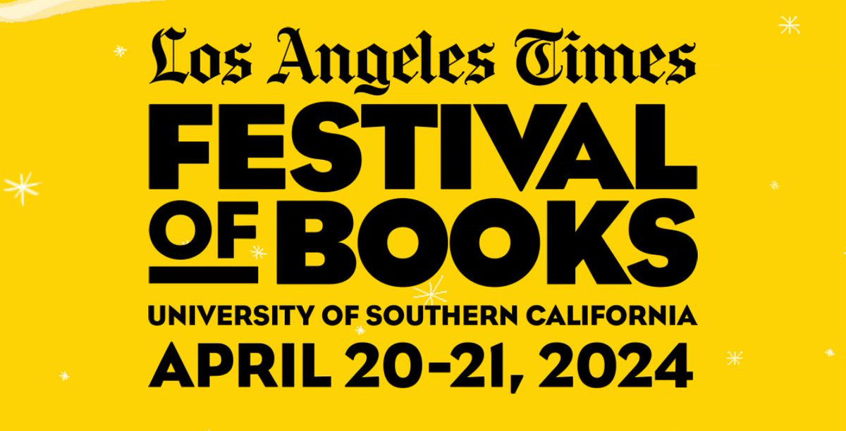 THIS WEEKEND! 🎉 A few of our execs will be at the @latimesfob. Haven’t been, can’t wait! 📚 🌴 ☀️