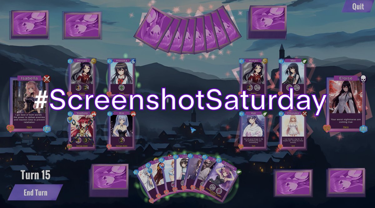 Conflux_CCG's tweet photo. It's #ScreenshotSaturday everyone! 🤛 

Devs, we're itching to discover some more great indies! What are you working on? 🎮  

#gamedevelopment #indiedev #gamedev #indiegames #steam #pc #itchio #gaming #UE5 #Unity https://t.co/Lf9ari9qJv
