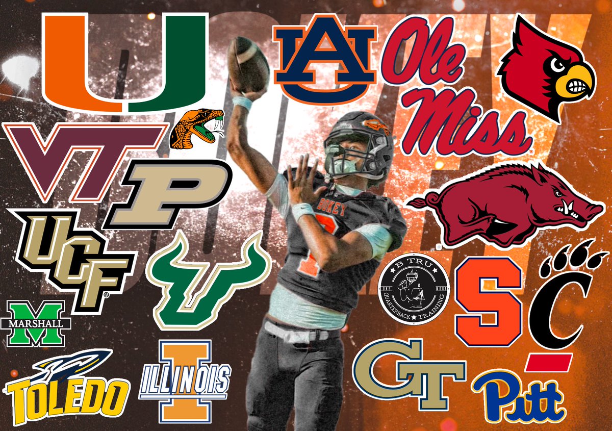 🚨🚨QB TRAINEE OFFER ALERT🚨🚨 4⭐️ 2026 QB Trainee: @MikeClaytonQB1 (Seminole HS) now has 17 D1 OFFERS after receiving an OFFER today from PURDUE 🚂 S/O to @Coach_GHarrell #BoilerUp OFFERS: Miami, Auburn, UCF, VT, Arkansas, Louisville, GT, Ole Miss, Cincinnati, Syracuse,