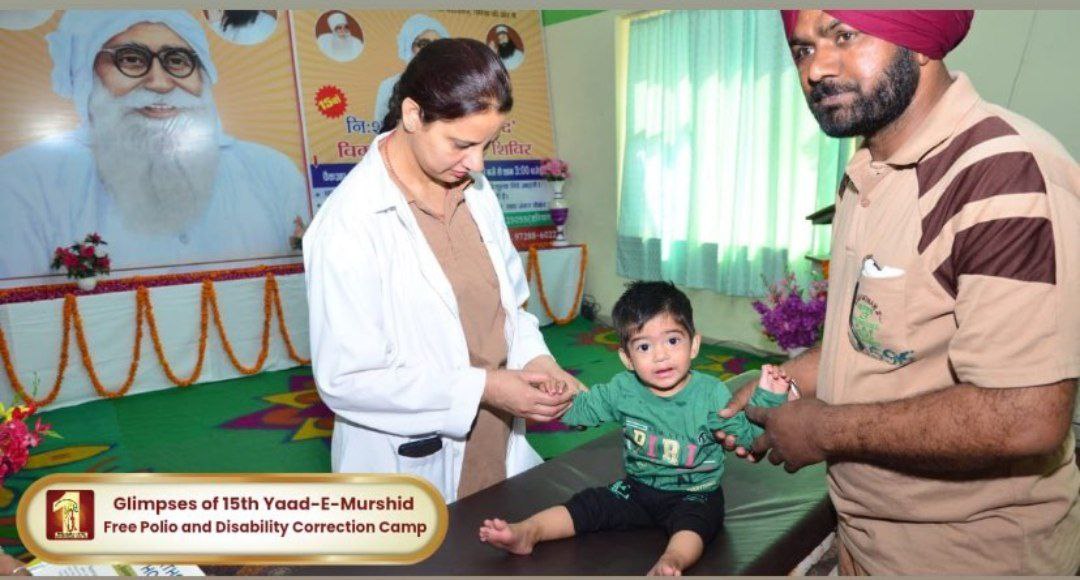 Today was day two of the 15th Yaad -E-Murshid free polio & deformity correction champ organised by dera Sacha sauda at Shah satnam ji super Speciality Hospital . This camp was organised by the inspiration of #SaintDrGurmeetRamRahimSinghJiinsan for poors.#FreePolioCampDay2