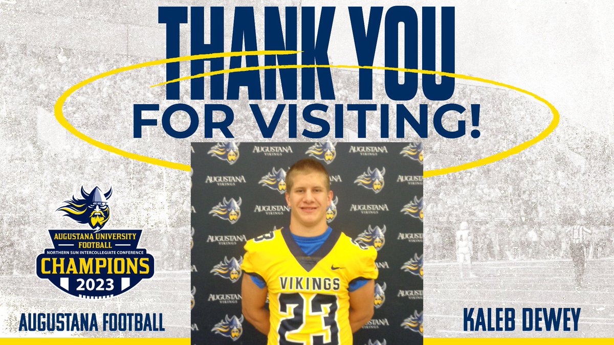 Kaleb Dewey (@deweykaleb24) on Twitter photo I had a great time at Augustana, thank you for the invite <a href="/Coach_Enderson/">Brock Enderson</a>. <a href="/GETrailblazerFB/">Gardner Edgerton Football</a> <a href="/STFFAKC/">Coach Martin Stretch the Field</a> <a href="/CoachJesseOwen/">Jesse Owen</a> <a href="/GrindHardKC/">Coach Washington</a> I had a great time at Augustana, thank you for the invite <a href="/Coach_Enderson/">Brock Enderson</a>. <a href="/GETrailblazerFB/">Gardner Edgerton Football</a> <a href="/STFFAKC/">Coach Martin Stretch the Field</a> <a href="/CoachJesseOwen/">Jesse Owen</a> <a href="/GrindHardKC/">Coach Washington</a>