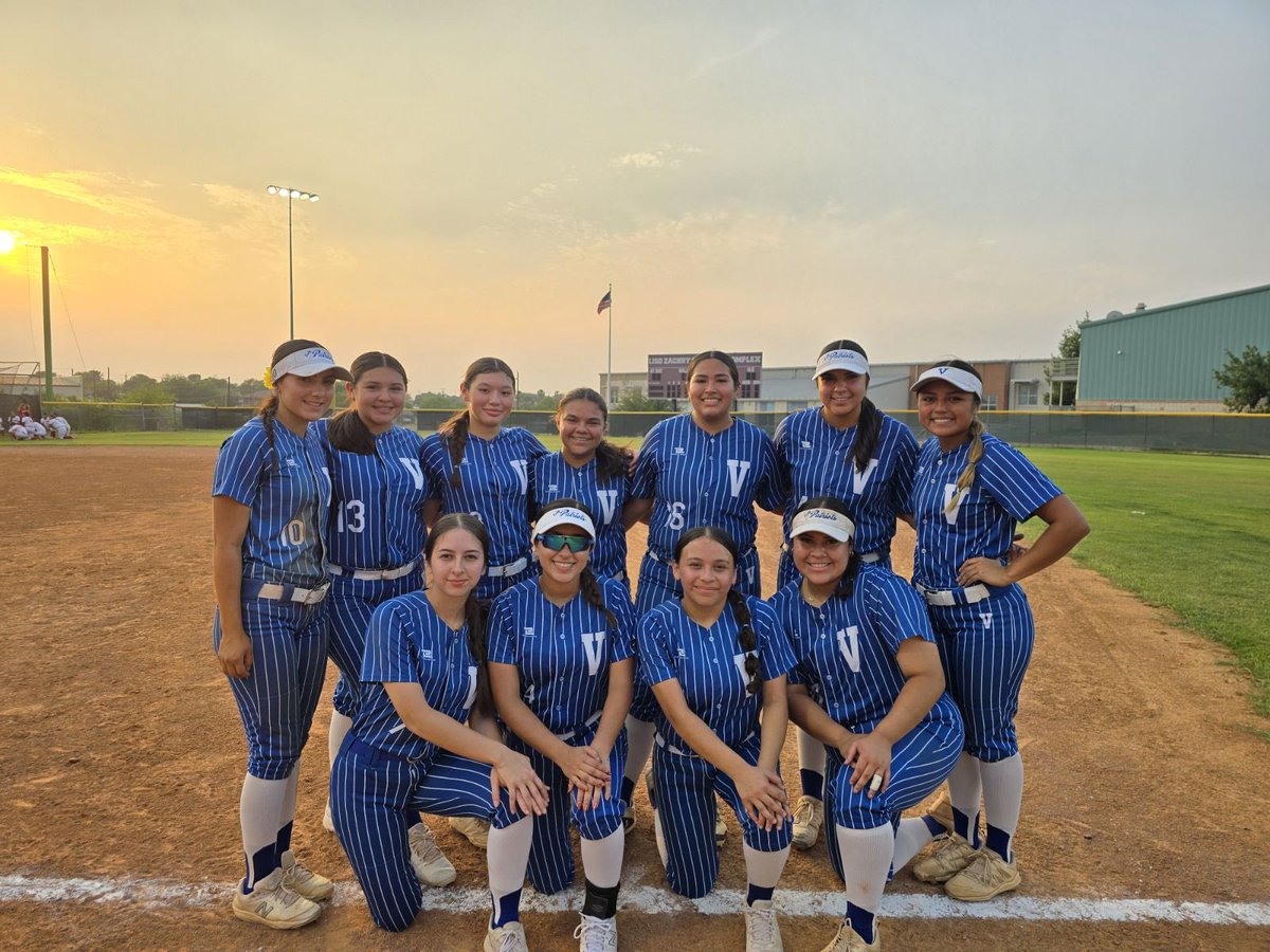 It’s playoff time!!!! Our softball girls wrapped up district play with a 16-1 tonight and we begin playoff play next week…opponent TBD. #rollblue