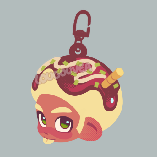 Anyone interested in a takoyaki octo charm 👀