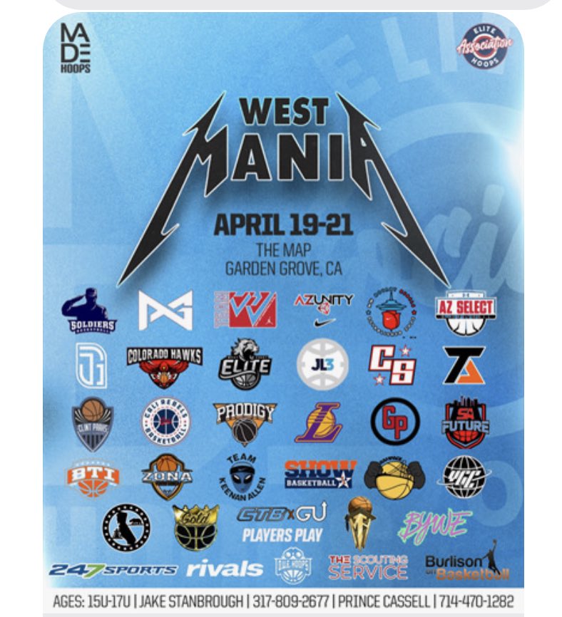EHA x Made Hoops West Mania at Cerritos College and the MAP