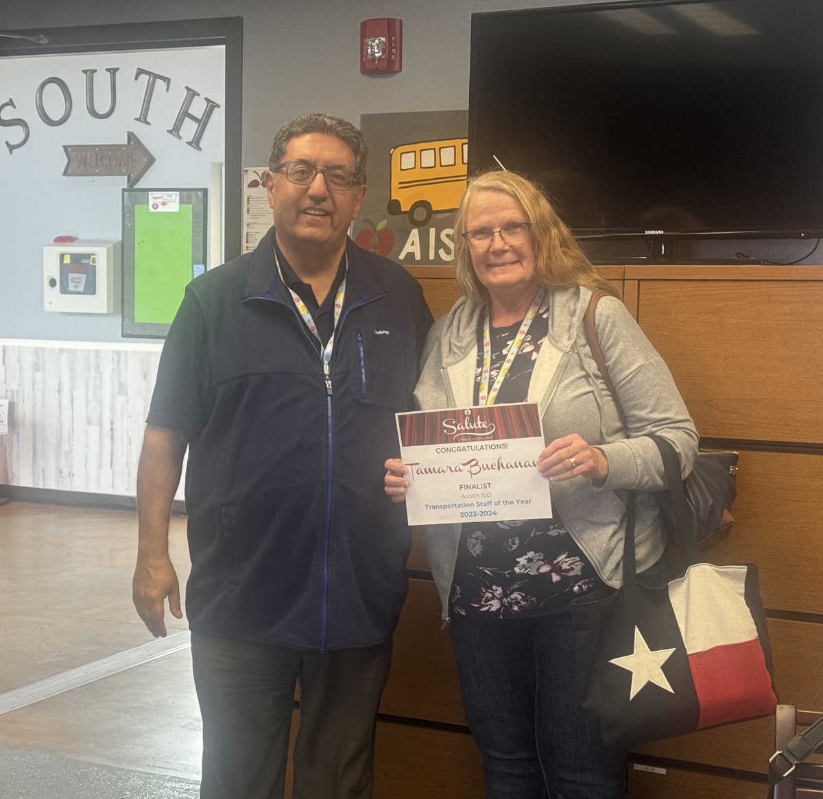 One of these awesome employees will be transportation employee of the year at our district salute award on a May 8. ⁦@Matias_AISD⁩ ⁦@AustinISD⁩ ⁦@WeAreAISD⁩