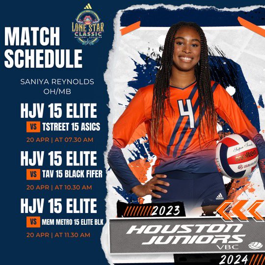 Pumped for day 2 of Lone Star Classic! <a href="/PDTexas/">Prep Dig Texas</a> <a href="/PrepDig/">Prep Dig 🏐</a> <a href="/LoneStarClassic/">Lone Star Classic</a> <a href="/houstonjuniors/">Houston Juniors</a> <a href="/VBAdrenaline/">VB Adrenaline</a>