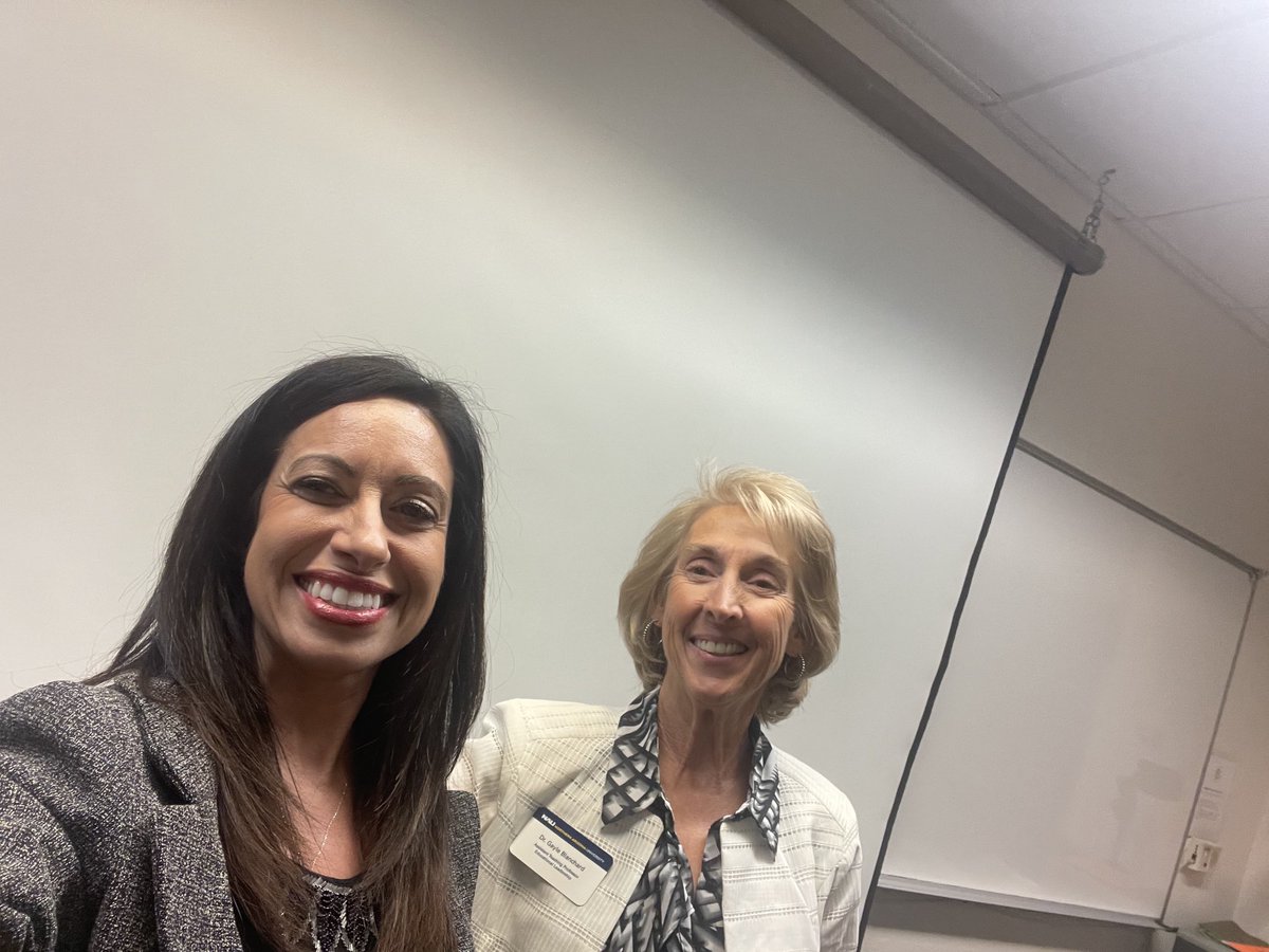 Let’s welcome Dr. Nancy Scott! A successful dissertation defense today with her study on superintendents as instructional leaders. Thank you, Drs. Delecki, Ylimaki, and Lewis for your support of Nancy and her study! ⁦<a href="/NAU/">NAU</a>⁩