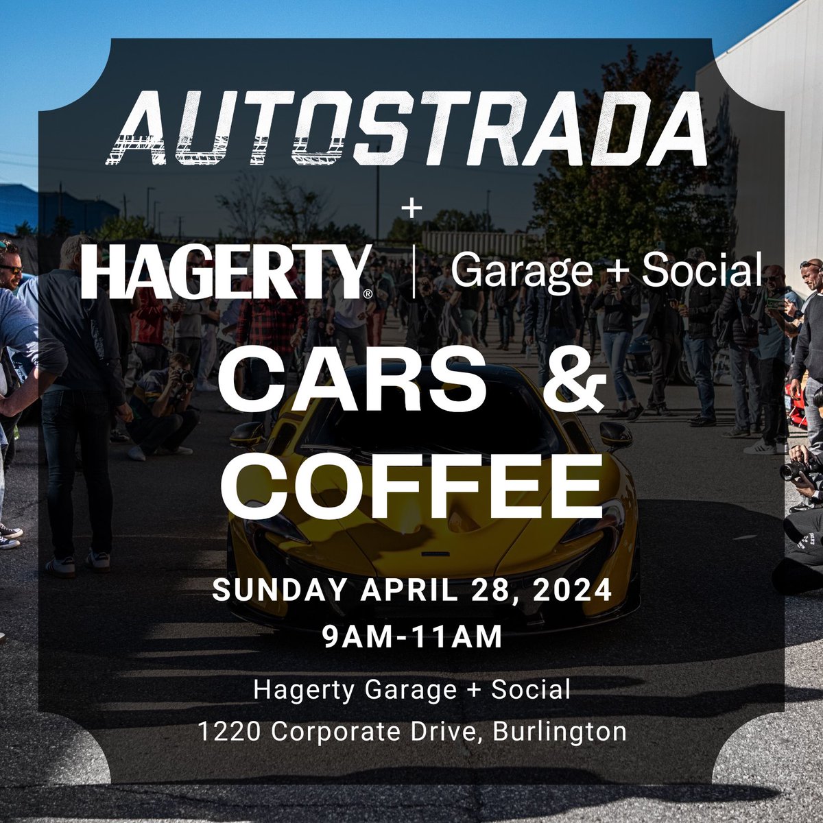 scarfonephoto's tweet photo. Mark your calendars! We’re excited to be co-hosting our first Cars &amp; Coffee of the year with our long time friends at Hagerty Garage+Social Join us in sharing our automotive passion from 9-11am on Sunday April 28th at Hagerty Garage + Social at 1220 Corporate Drive in Burlington. https://t.co/RMqlYWla3L