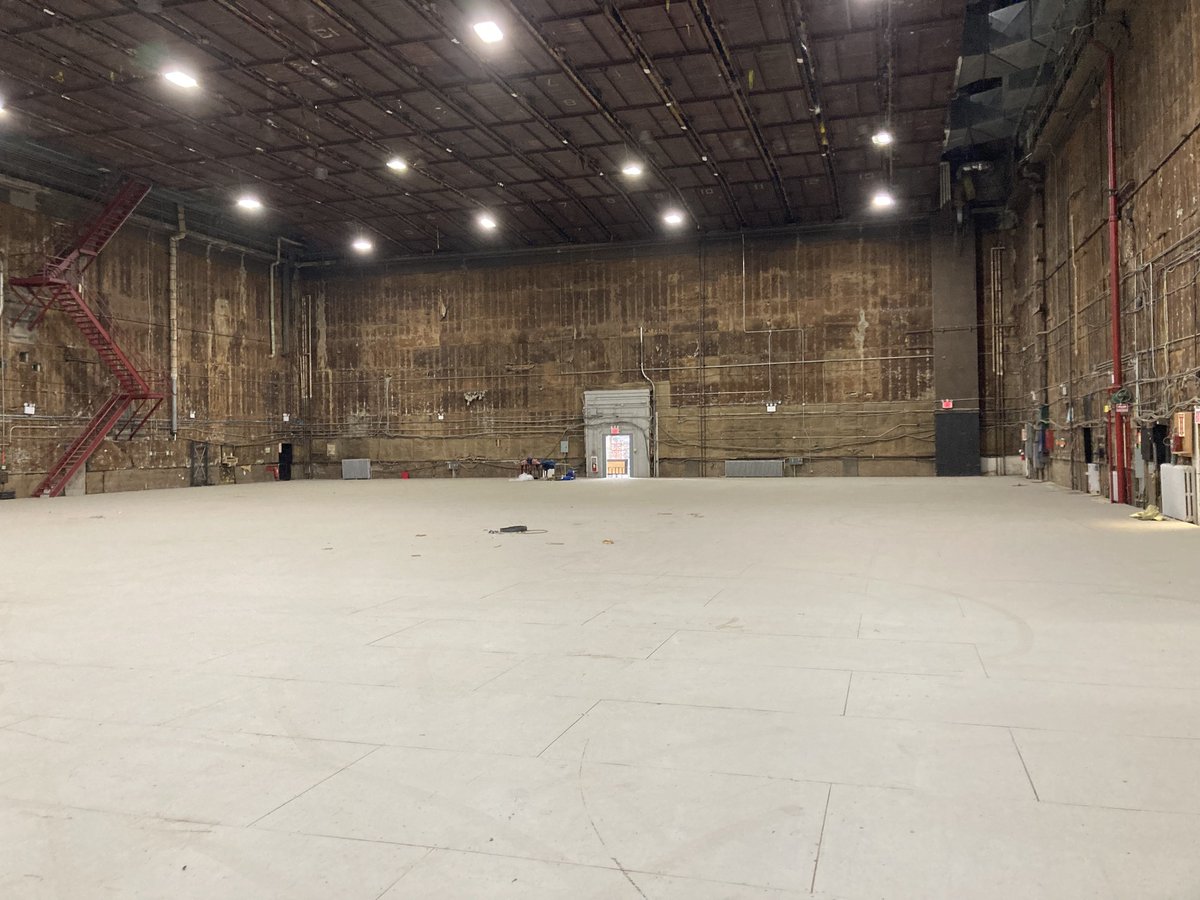 Courtesy of Craig Shemin, the still-in-use Stage E at Kaufman Astoria Studios in Queens, where 'The Cocoanuts' and 'Animal Crackers' were shot.