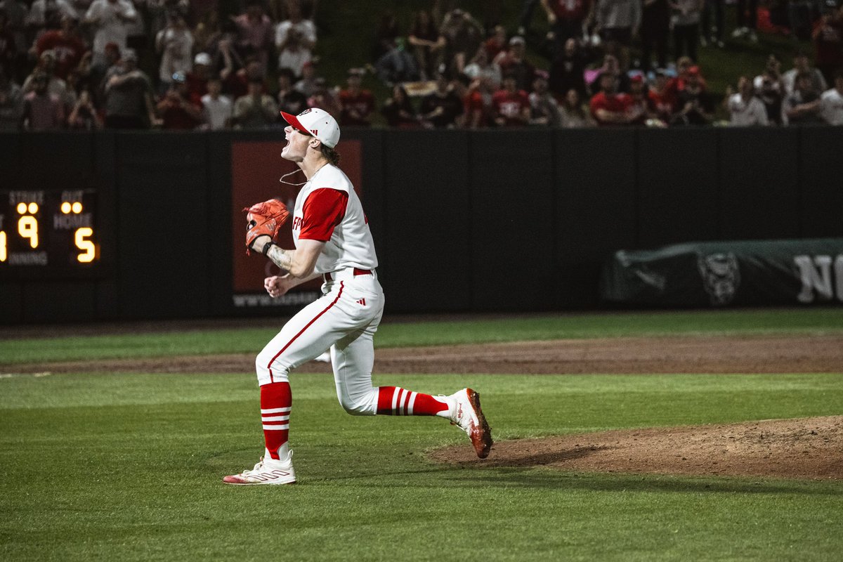NCStateBaseball's tweet image. SERIES DUB 😤