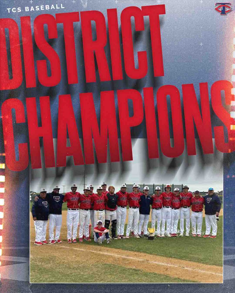 323Lions's tweet photo. Congrats to the Lions baseball team! 
District Champions!! 🎉🎉
#TCSLubbock https://t.co/SiduHUUHBO