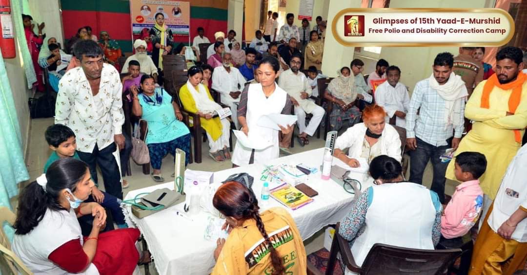 148 patients are examined in OPD, 17 needy patients are choosen for free surgeries and 16 needy patients are selected for free distribution of calipers.
#FreePolioCampDay2
#Yaad_E_Murshid

Saint Dr MSG Insan