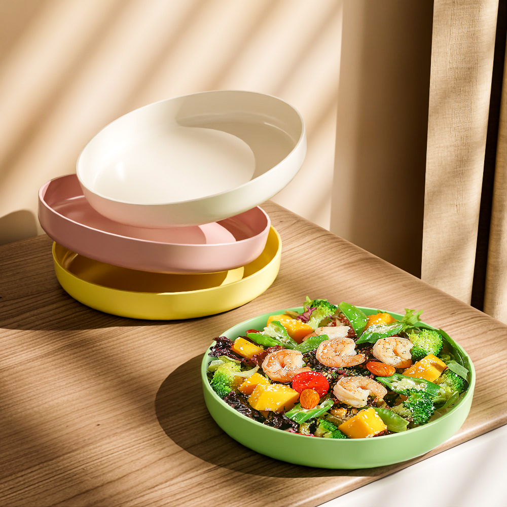 Eco, Reusable, High rim PLA/PP/Bamboo/Wheat straw food fruit plates.

For more details feel free to contact,thank you!