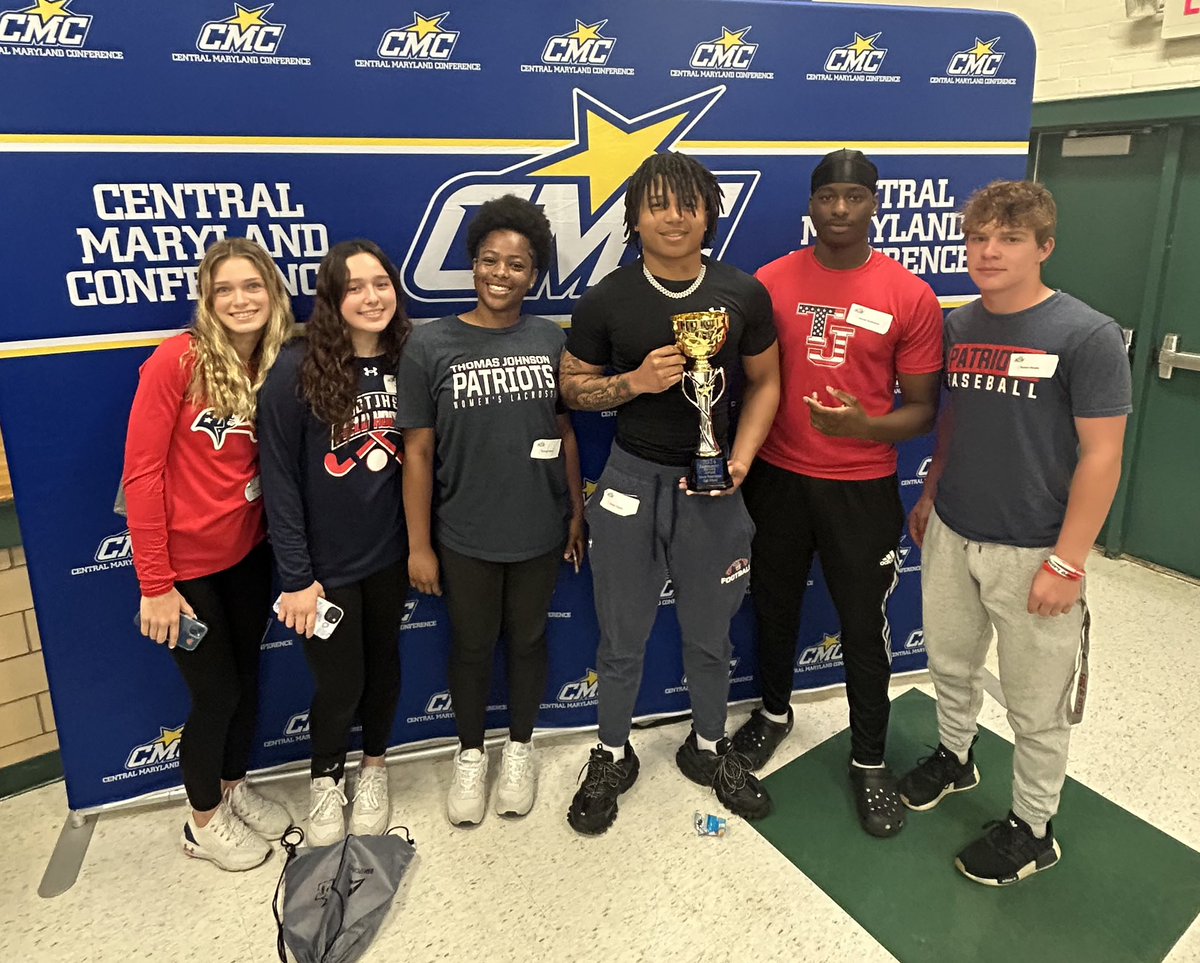Mike Chavez (@tj_patriotsad) on Twitter photo Awesome day at the CMC Student Athlete Leadership Conference! Patriots win the 2024 CMC Community Service Award. #twominutewarning #americancancersociety <a href="/GTJHSAthletics/">TJ Patriot Athletics</a> <a href="/AthleticsTj/">TJ Patriot Athletics Boosters</a> <a href="/FCPSAthletics/">Kevin Kendro, CMAA</a> <a href="/FCPSMaryland/">FCPS-MD</a> @PatNationPrinc <a href="/TJPatriotsGLax/">Coach Chaffman</a> Awesome day at the CMC Student Athlete Leadership Conference! Patriots win the 2024 CMC Community Service Award. #twominutewarning #americancancersociety <a href="/GTJHSAthletics/">TJ Patriot Athletics</a> <a href="/AthleticsTj/">TJ Patriot Athletics Boosters</a> <a href="/FCPSAthletics/">Kevin Kendro, CMAA</a> <a href="/FCPSMaryland/">FCPS-MD</a> @PatNationPrinc <a href="/TJPatriotsGLax/">Coach Chaffman</a>