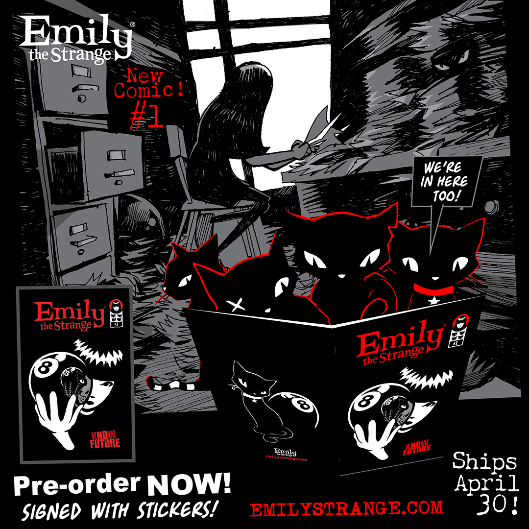 Emily The Strange tweet media