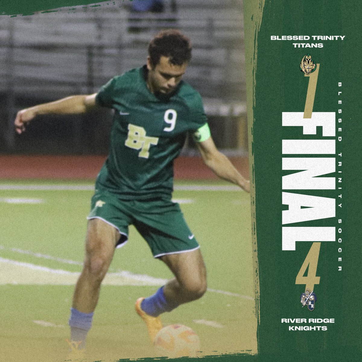 The boys soccer season comes to an end tonight in the first round of the state playoffs. A big thank you to the seniors for the leadership shown both on and off the field this season. #GoTitans