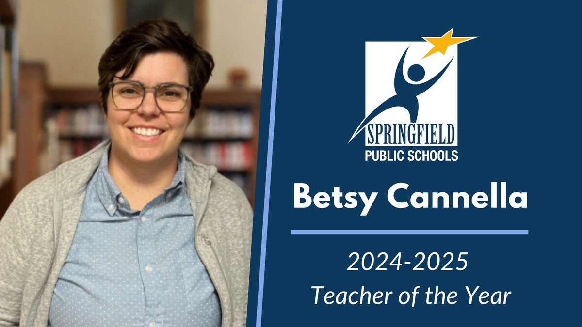 Betsy Cannella named 2024-2025 Teacher of the Year 🏆 MORE: ow.ly/tELu50RkcJy #SPSProud