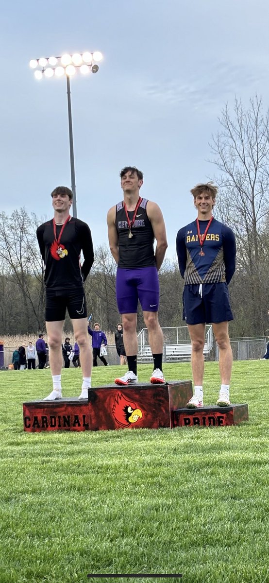 Podium pick of Logan Nagle after his win in the 400🥇