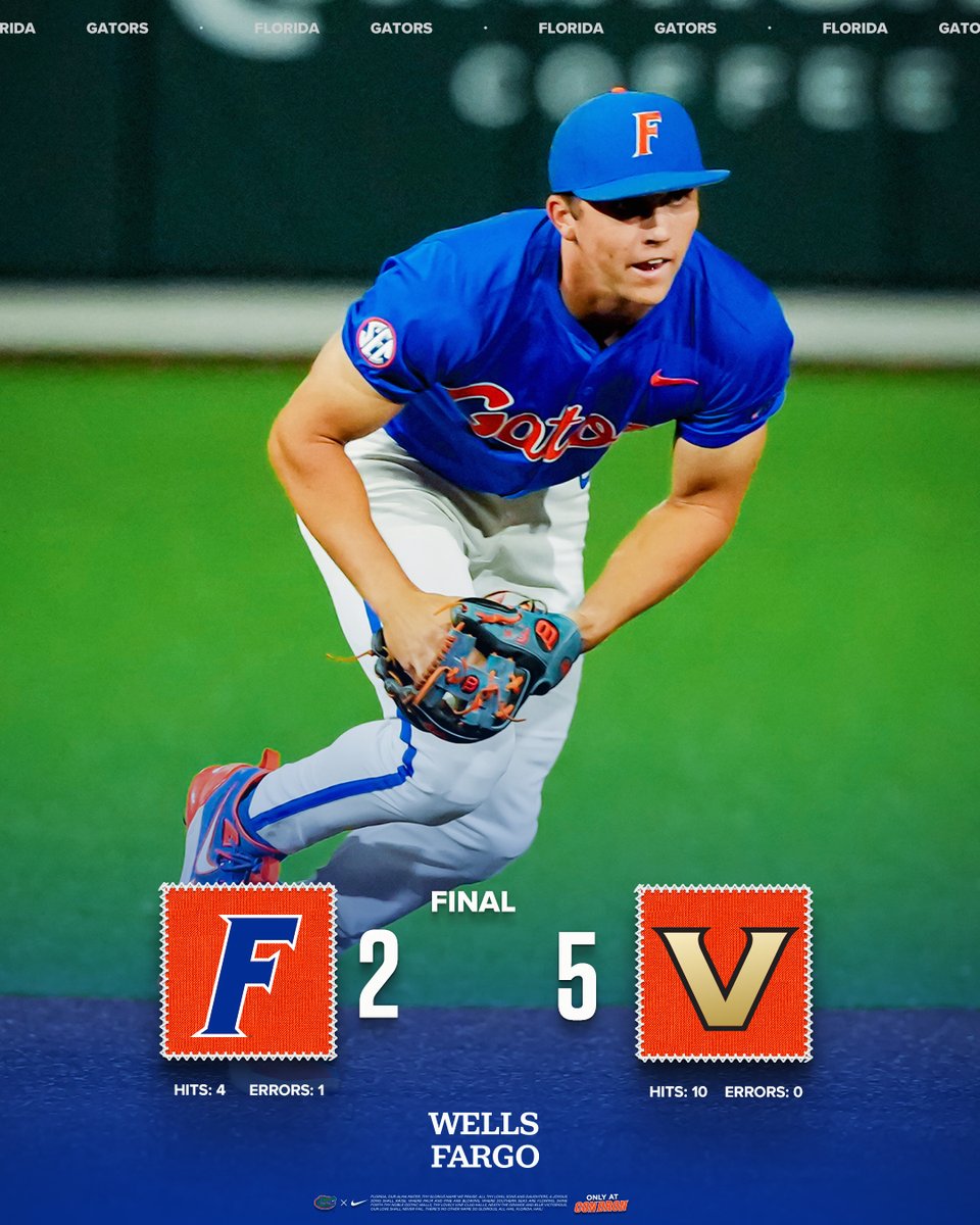 Final from game two. #GoGators | Presented by @WellsFargo