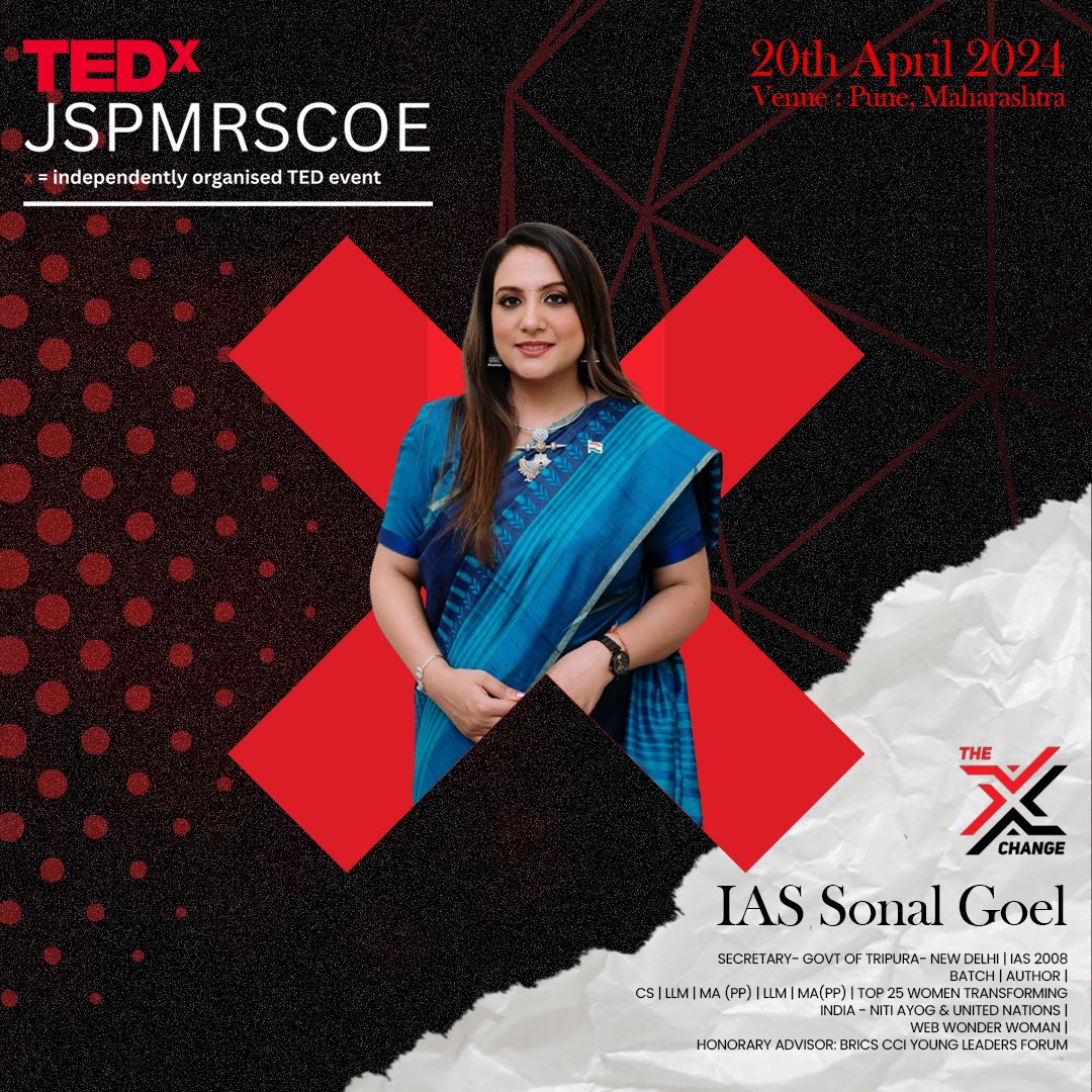 Jet set ready to be in #Pune ✈️ 

Off we go to interact with the vibrant #YuvaShakti at JSPM’s Rajarshi Shahu College of Engineering, Tathawade at 
#TEDx talk today 🌟

See you there !! 

#TEDx #XFactor 
#TEDxTalk #YouthForCountry
#NationFirst 🇮🇳