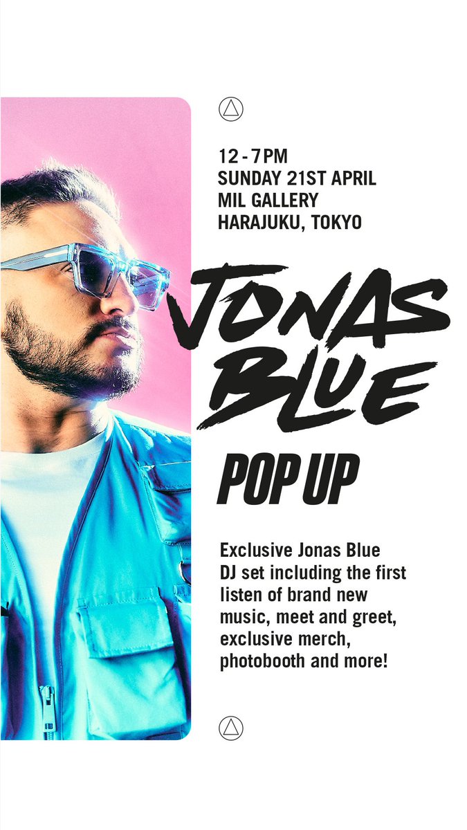 Before I leave I’ve got one more surprise for you! I’ll be performing a special DJ set at my Pop Up tomorrow and playing some BRAND NEW UNRELEASED MUSIC! Come down to Mil Gallery Harajuku from 12-7pm. See you soon 💙